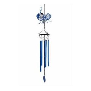 Wind chime Blue Bug