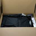 Medium Dog Stroller for Large Dogs, Pet Stroller for Medium Dogs Up to 100lbs, All-Terrain with Handle & Canopy, Storage Organizer, Waterproof Oxford Fiber Black