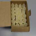 24PCS LED Flameless Taper Candles, 6.5 Tall Tapered Candlesticks Battery Operated, Warm White Flickering Flame LED Taper Candles for Wedding, Halloween, Thanksgiving -Batteries Not Included