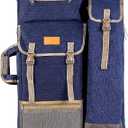 TRANSON Art Portfolio Case Artist Backpack Canvas Bag Large 26” x 19.5”