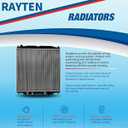 Rayten 560 Engine Coolant Radiator Compatible with 1980-1984 Ford Bronco F-150 5.0L 5.8L V8 & 1981-1983 Ford F-100 3.8L V6 4.2L 5.0L V8 & 1980-1984 Ford for F-250 F-350 5.0L 5.8L 6.6L V8