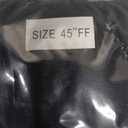 Newrara Adult Shiny Graduation Cap and Gown Tassel Set for High School & Bachelor (45 Plus, Black)