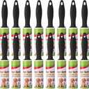Hushee 16 Pcs Mini Lint Roller for Travel Small Lint Removers Bulk for Pet Hair and Clothes Small Size Removers Portable Sticky Removing Tool for Cleaning Furniture Dog Car Seat