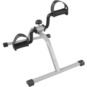 Under Desk Exercise Bike Pedal Exerciser Mini Stationary Cycle with Adjustable Resistance, Calorie Tracker & Foldable Design Compact Pedal Machine for Home, Office, or Physical Therapy by Wakeman