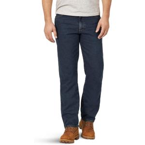 Rustler Men's Classic Relaxed Fit (35W x 30L, Dark Tint)