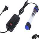 7W UVC Aquarium Light for Fish Tank and Pond  Quartz Tube Waterproof UV Lamp, Water Clarifier for Clearer Water