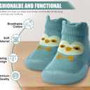 Baby Shoes Boys Girls First Walking Shoes Non Slip Soft Sole Sneakers Toddler Infant Babygirl Sock Shoes (Green, XS)