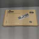 Arteck 2.4G Wireless Keyboard Stainless Steel Ultra Slim Keyboard for Computer/Desktop/PC/Laptop/Surface/Smart TV and Windows 11/10 / 8/7 / Vista/XP Built in Rechargeable Battery