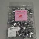 WRAPAHOLIC 4 Inch Metallic Silver Gift Bow Assortment (12 Bows) for Birthday, Wedding, Christmas, Baby Shower, Bridal Showers