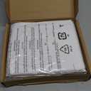 Amazon Basics Lightweight Breathable Wrinkle-Free Brushed Microfiber 3-Piece Bed Sheet Set with 14-Inch Deep Pockets, Twin, Bright White, Solid