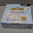 Twinings Pure Camomile Herbal Tea Individually Wrapped Bags, 100 Count (Pack of 1), Delicate for Pure Relaxation, Naturally Caffeine-Free, Enjoy Hot or Iced, 100 Teabags, Best By: 02/JUL/2028