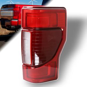 LED Tail Rear Lights W/Blind Spot Compatible with Ford F250 F350 F450 Super Duty 2020 2021 2022 Brake Taillights Lamp Assembly Right Passenger Side Replace LC3Z13404E FO2801282