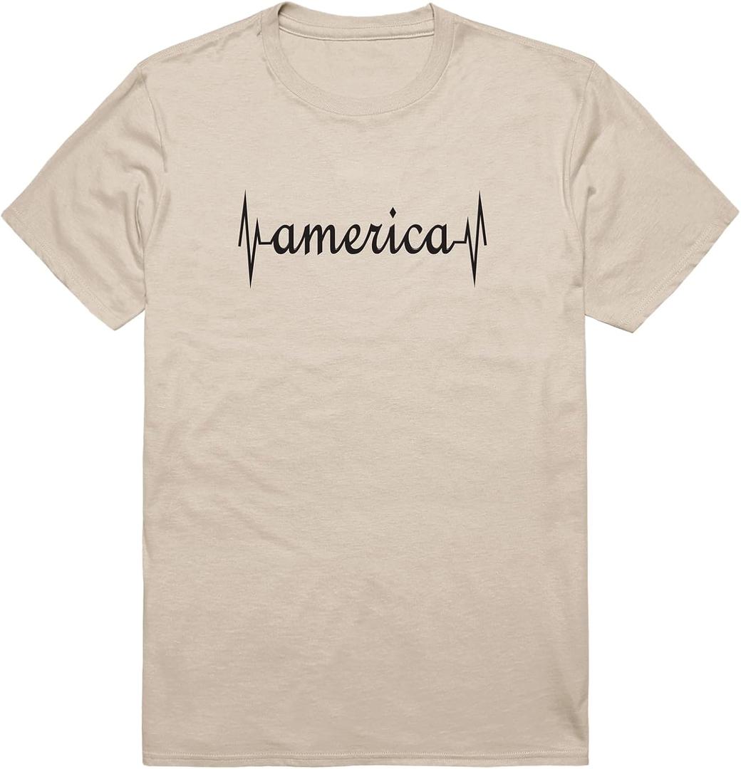 Rapiddominance America Basic Tees (Small, Sand)