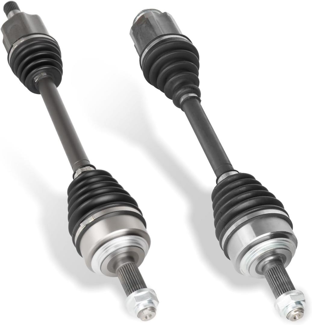 Front left & Right CV Axle Shaft Assembly 2.4 2.4L Fits for Honda CR-V 2002 2003 2004 2005 2006,1 Pair of CV Axle Shaft Assembly, Replace for 66-4206 66-4207, 2 Pack