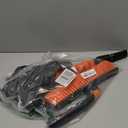 DMJN [2026 Upgrade Extendable Car Snow Brush and Ice Scraper [3-in-1] Clean Snow, Ice and Frost, 45''Adjustable Length with 360 Rotating Brush Head, Suitable for All Cars-Medium