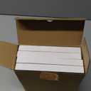 Egofine 5x7 Picture Frames Set of 4, Made of Solid Wood Covered by Plexiglass 3.5x5 and 4x6 with Mat or 5x7 without Mat, for Table Top Display and Wall Mounting Photo Frame White