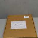 Serwalin 20PCS Artificial Roses, 4'' Big Flower Head, Dusty Pink Velvet Long Stem Roses, Silk Fake Roses Bouquet for Wedding Home Decor and Table Centerpiece