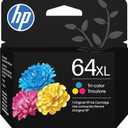 HP 64XL Tri-Color High-Yield Ink Cartridge Printers | Works with Printer Series: Envy Inspire 7950e; Envy Photo 6200, 7100, 7800; Tango | Eligible for Instant Ink | N9J91AN