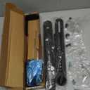 Mounting Dream Soundbar Mount Bracket for Mounting Above or Under TV Fits Most of Sound Bars Up to 15 Lbs, with Detachable Long Extension Plates MD5420