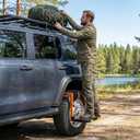 Tire Step for SUV and RV Adjustable Tire Mounted Step Fit Most Tire from 10 to 14, Rated up to 330 Lbs, Raised Texture Non-Slip Design