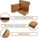 Shipping Boxes 9x5x2 inch 50 Pack,Brown Corrugated Boxes Mailer Packaging for Mailing Small BusinessE-Commerce Gift Boxes for Wrapping Present Moving Storage Heavy Duty Recycled Cardboard Boxes