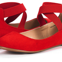 DREAM PAIRS
Fashion Ankle Strap Elastic Ballet Flats
 (9)