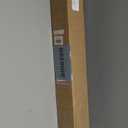 Cordless Bamboo Roman Shades for Windows, 100% Blackout Backing Fabric for Light Blocking, 29" W  64" H - Penang Teak