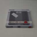 Taylor Glass Textured Paint Herringbone Design Digital Bathroom Scale, Gray, 5273274