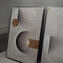 2 Piece Framed Modern Wall Art for Bedroom, Large Black and White Minimalist Paintings Print, Bright Style Geometric Pictures Artwork Decor for Living Room Office Hallway 24x36 Inch