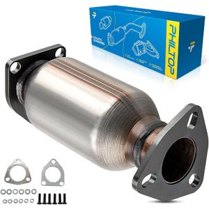 PHILTOP Catalytic Converter High Flow for Accord 2.4L, Odyssey 3.5L, Pilot 3.5L, TL 3.2L, Ridgeline 3.5L, MDX 2003-2006 3.5L, Stainless Steel Catalyst Converter EPA Convert Compliant, 1 Packs