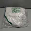 Lush Decor Coastal Chic Scalloped Edge Light Filtering Window Curtain Panels Pair, 52" W x 84" L, Navy & White - White Curtains for Living Room - Coastal Decor