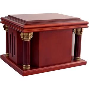 MAKEY'S Wood Keepsake Urns for Human Ashes Adult Male/Female, Cremation Urns for Adult Ashes