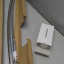 Adjustable Curved Shower Rod, 42-72 inches Extra Wide Shower Curtain Rod, Rust proof, Premium Stainless Steel, Curved Shower Curtain Rod for Bathroom, Need to Drill, Silver