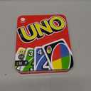 Mattel Games UNO Card Game in Travel & Storage Tin for Kid, Adult & Family Nights & Parties, Color Blind Accessible & Customizable Deck  