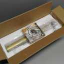 Gold Bathroom Light Fixtures - 16 Inch Modern Vanity Light 15W 5CCT Dimmable LED Bathroom Sconce with Acrylic Shade, Indoor Vanity Lighting Fixtures Over Mirror