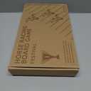 Horse Race Board Game, Magnetic Horse Racing Game with 100 Chips, 12 Magnet Wooden Horses, 2 D12 & 2 Cards, Thickened Solid Wood Horse Game Set Luxury Board Games for Family Nights Party Gifts