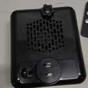 Plug-in Wall Space Heater With Remote, Energy-Saving Smart Portable Heaters With Adjustable Thermo,12H Timer-Quiet,450W Electric Small Heater For RV, Home Office, Bathroom Pet House Indoor Use (Gray)