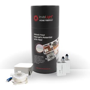 Home Fiber Kit: Wired Internet Where You Need It  Create a Nearly Invisible Wired Connection for Wi-Fi, Gaming, and More  Ultra-Thin 0.6mm Fiber, DIY Installation, Up to 1Gbps Speed