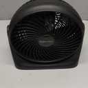 Amazon Basics Air Circulator Fan, Desk Fan for Bedroom, Home and Office, With 90-Degree Tilt Head, 3 Speed Settings, Lightweight (3 LBS), 35 Watts, Black, 11.1"W x 6.3"D x 10.9"H