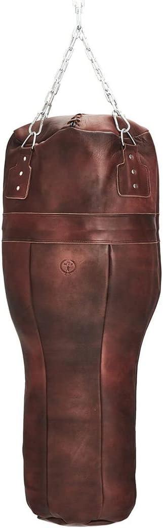 Modest Vintage Player Heritage Brown Leather Uppercut Bag (Un-Filled)