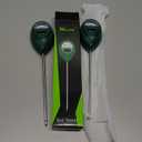 XLUX Soil Moisture Sensor Meter Water Monitor, Hygrometer for Gardening, Farming,Plants, No Batteries Required, 2 Pack