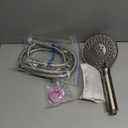 SR SUN RISE Filtered Shower Head with Handheld High Pressure 9 Spray Mode Showerhead Detachable Shower Head Water Softener Filters Beads for Hard Water Remove Chlorine 1 Filter Brushed Nickel