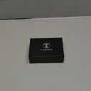 Real Carbon Fiber Key Fob Cover Compatible with Chevy with Keychain, Tcarbon Full Protection Key Case Compatible with Chevrolet Silverado 1500 2500 3500 HD Suburban Tahoe Smart Key 201822,Black