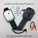 2 x Child Safety Cabinet Locks (6 Pack)  Adjustable Baby Proofing Strap Latches with Strong 3M Adhesive  No Drill Childproof Locks for Drawers, Cabinets, Fridge, Door, Closet, Black