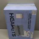 Pet Air Purifier for Home Large Room 2500 sq ft,H13 HEPA Washable Double-Sided Filter,Air Cleaner for Pet Hair Dander Odor Allergies Pollutant Smoke Dust,PM2.5 Air Quality Monitor,Auto Mode,P358 Black