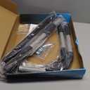 Ally Peaks Pull Up Bar for Doorway | Thickened Steel Max Limit 440 lbs Upper Body Fitness Workout Bar| Multi-Grip Strength for Doorway | Indoor Chin-Up Bar Fitness Trainer for Home Gym Portable (silver2)