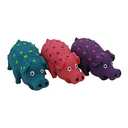 Hoiasem 3 Pack Latex Pig Dog Toys That Oinks Dog Squeaky Toy for Dogs (Red, Blue, Purple)