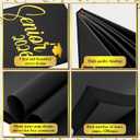 2026 Graduation Guest Book 8.7'' x 8.7" with 2 Markers Senior 2026 Scrapbook Graduates Keepsake Gift Hardcover Black Gold Foiled Photo Album Picture Book for Graduation Party Supply 144 Pages