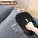 4 x UDEE Pet Hair Removal Glove, Electrostatic Double-Sided Grooming Gloves for Dogs & Cats, Reusable Pet Deshedding Gloves for Carpet, Couch,Clothing and Other Surfaces