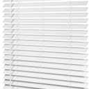 LazBlinds 2" Faux Wood Horizontal Blinds for Window 23" W x 36" H
Room Darkening Window Blinds with Royal Valance, White